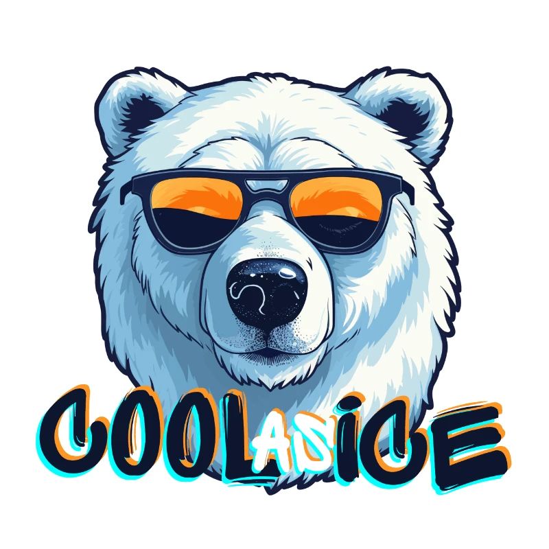 Cooler Eisbär