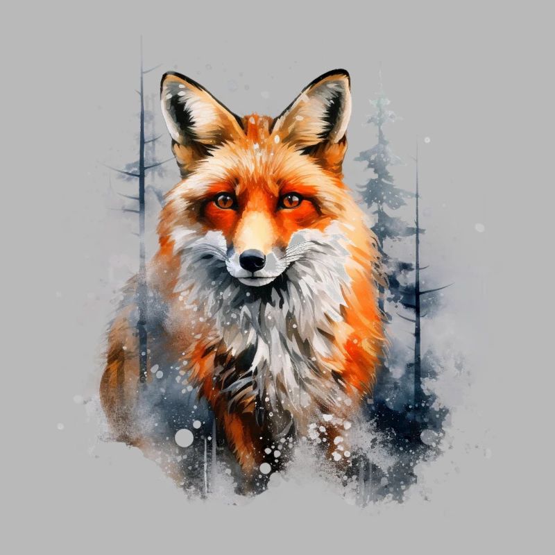 Rotfuchs, Schnee