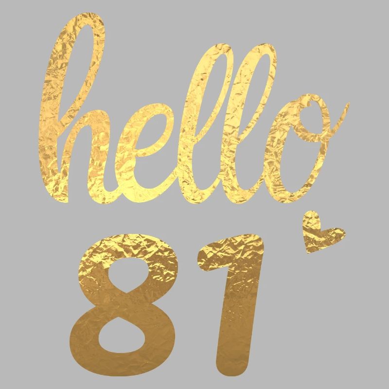 Hello 81 doré