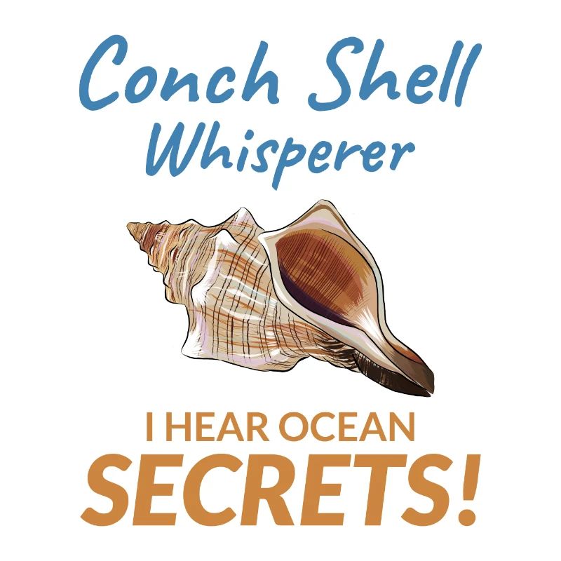 Conch Seashells Collector Beachcomber Sea Shell