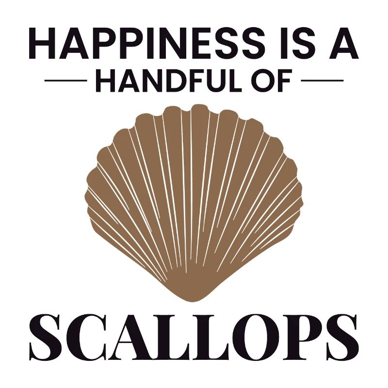 Scallop Seashells Collector Beachcomber Shellfish