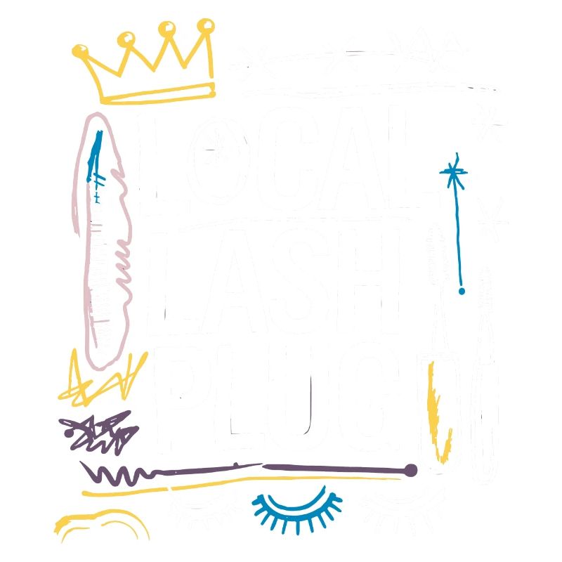 Glamorous eyelashes from a professional