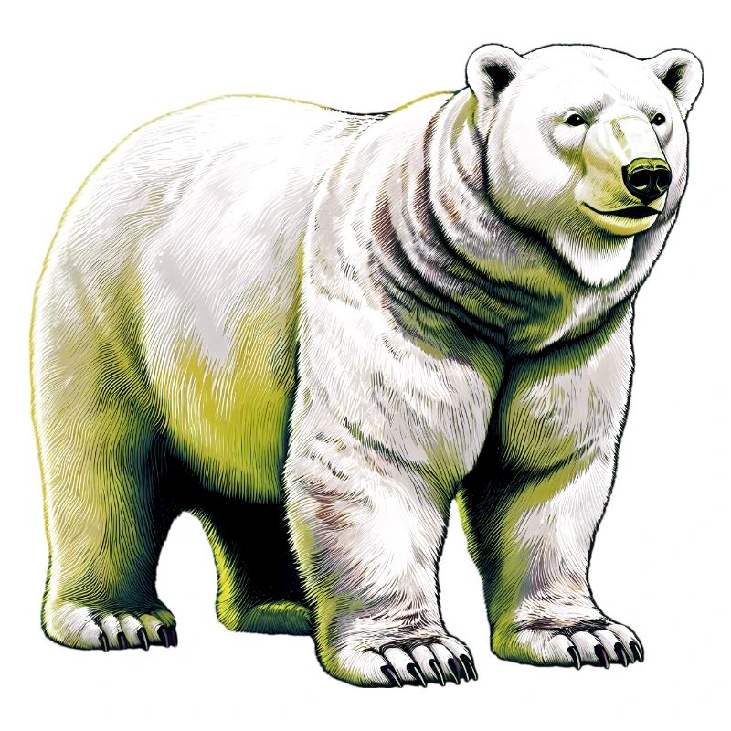 Weißer Eisbär