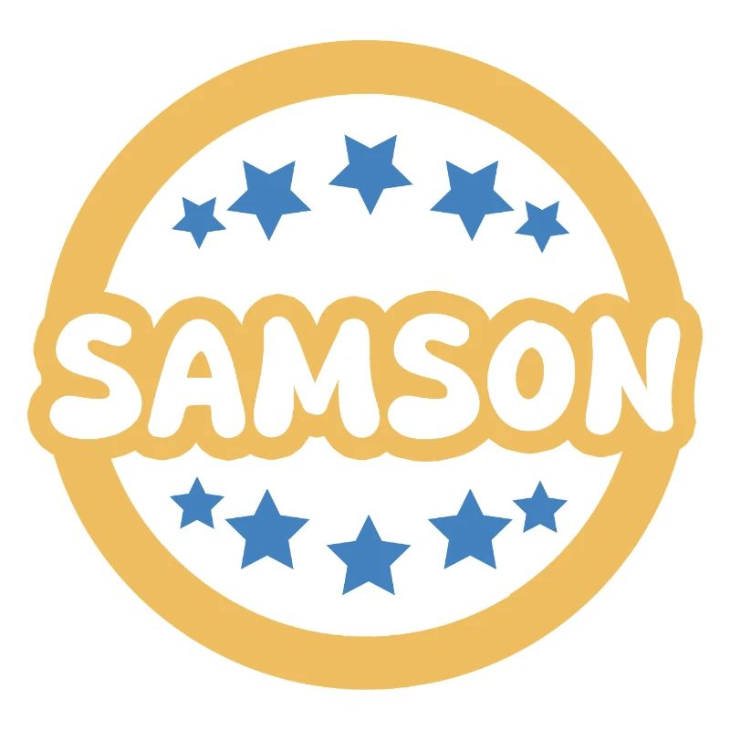 Galactic Sampson Lettering for Samson