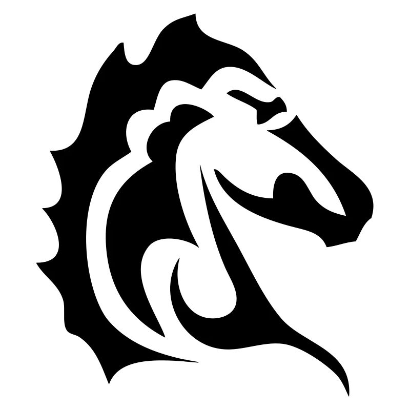 tribal horse head 1