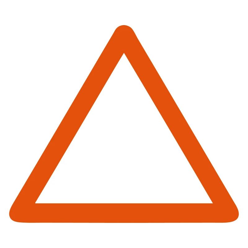 empty triangle panel add text