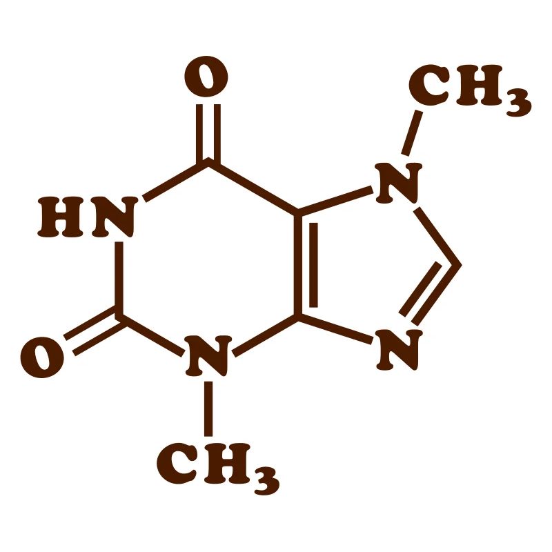 Chocolat Formule chimique de molécule de théobromine