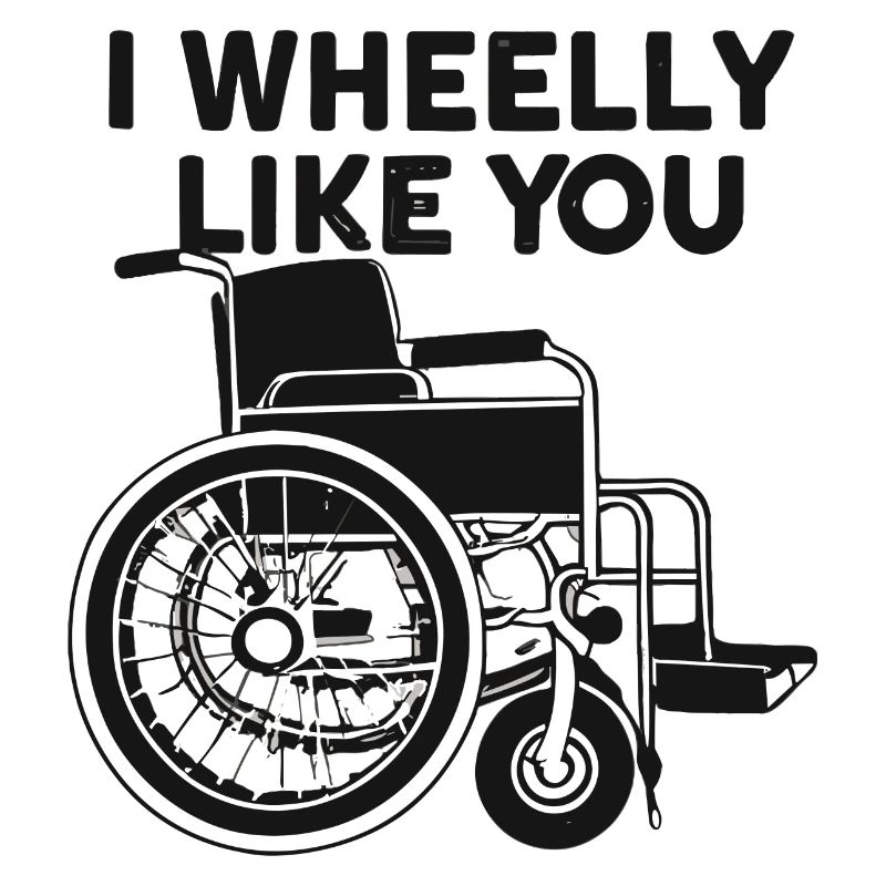 Rollstuhl Rollstuhlfahrer Geschenkidee