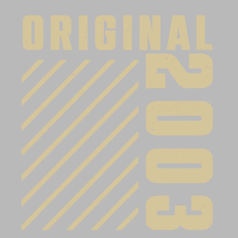 Original 2003 Authentic 2003 Vintage Bursdag