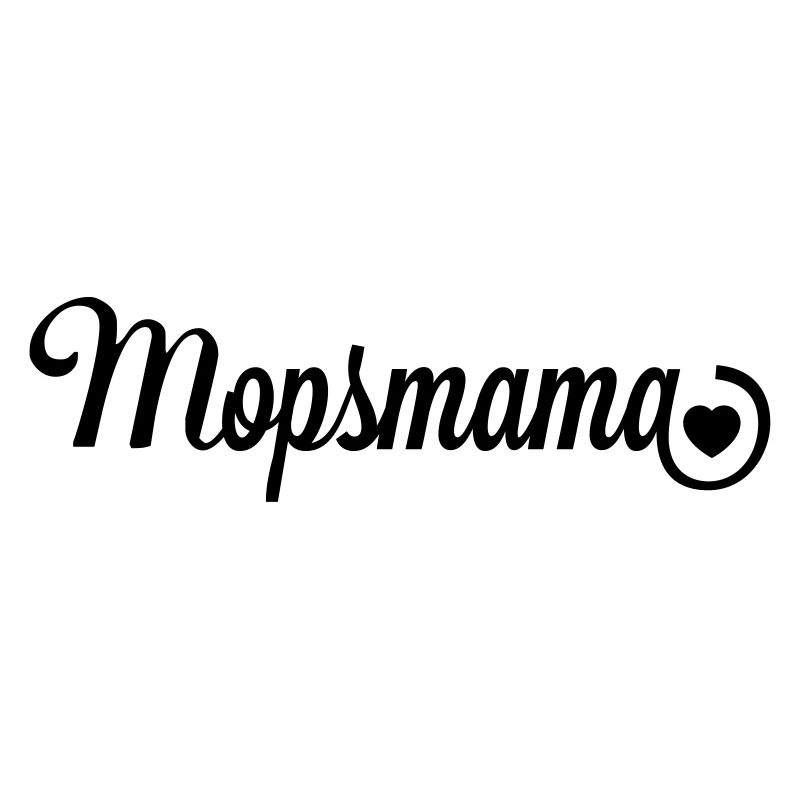 Mopsmama mit Herz