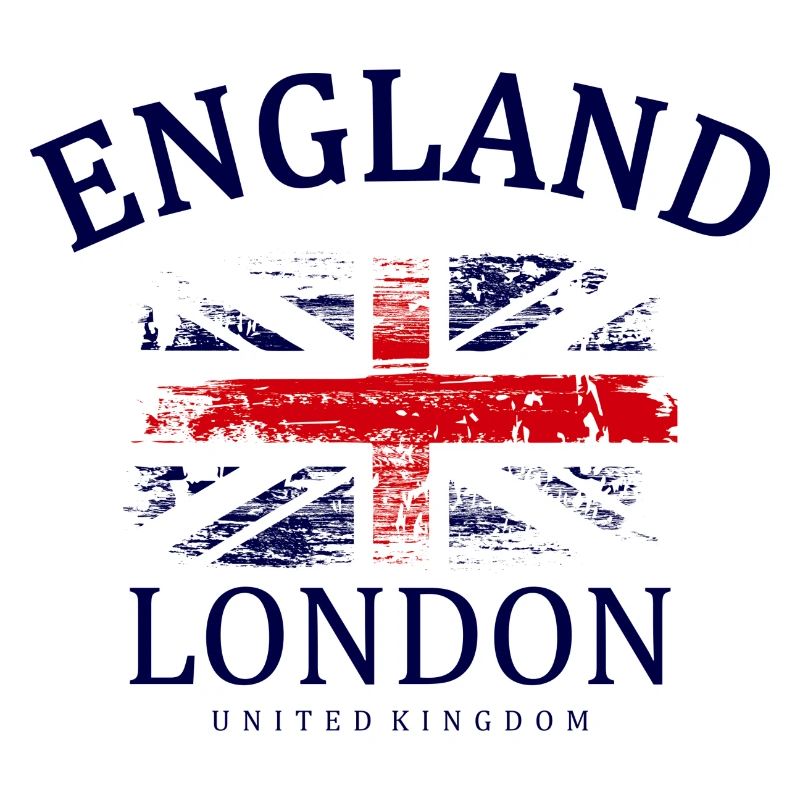 Emblème de l’Union Jack de Londres vieilli