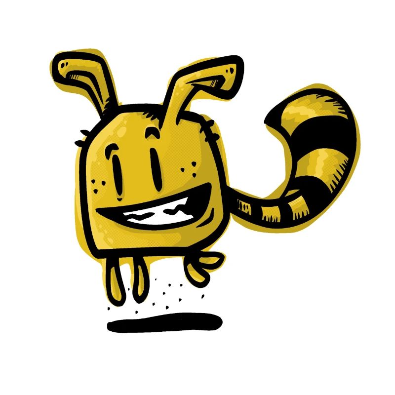 bizarre jaune