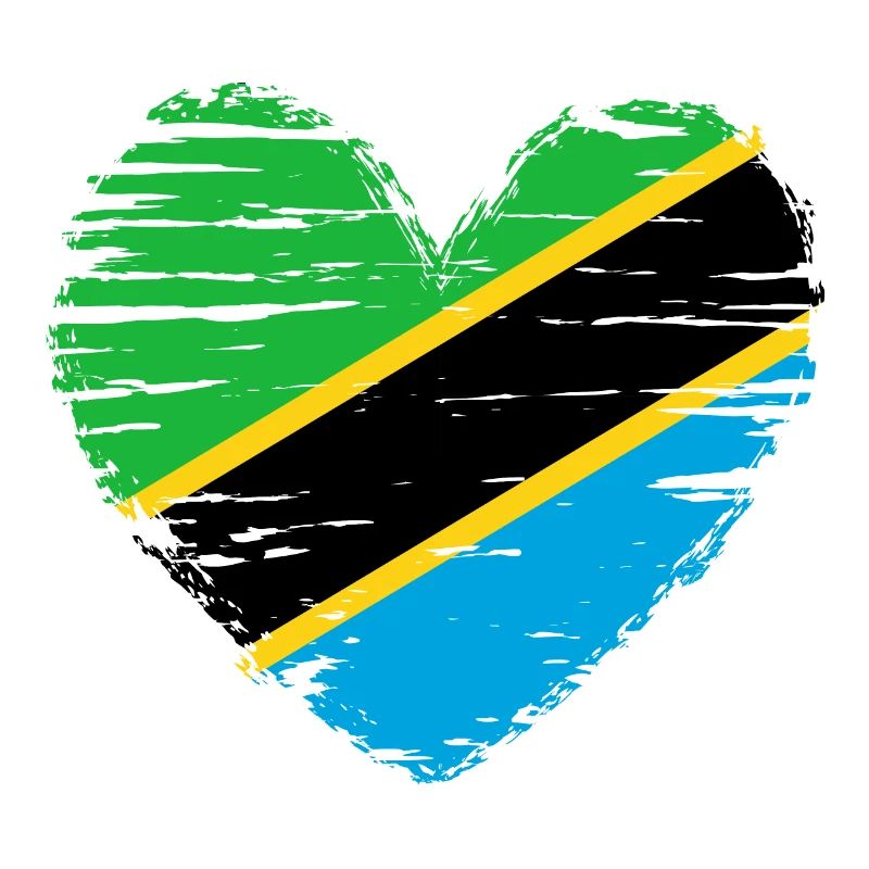 Drapeau drapeau de la Tanzanie drapeau
