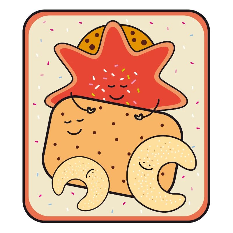 Christmas biscuit box