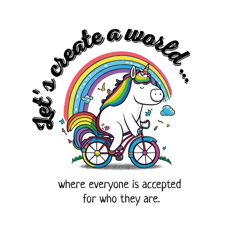 Lets create a world ... Where everyone is accepted