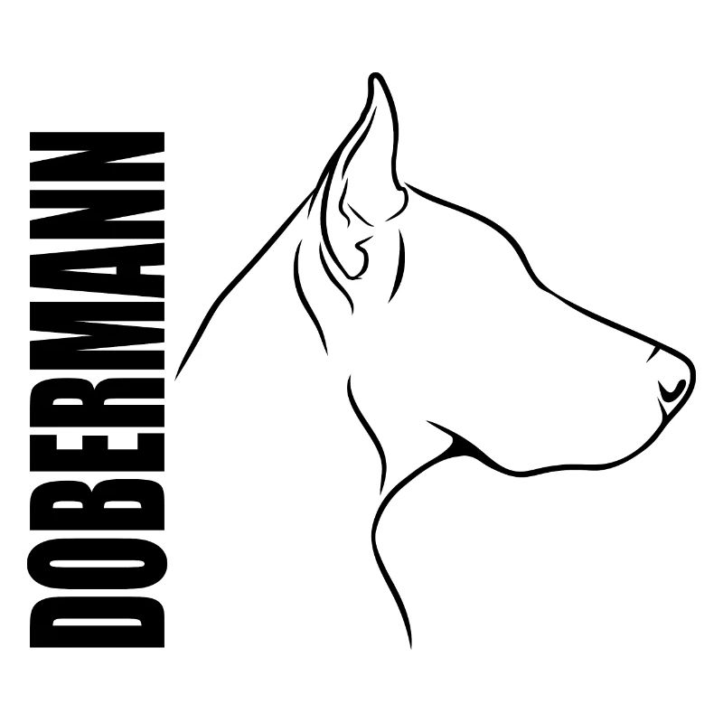 Dobermann Profil Hunde Hund Wilsigns