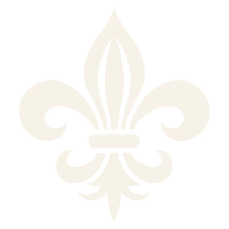 Conception de Logo de lys Français audacieux