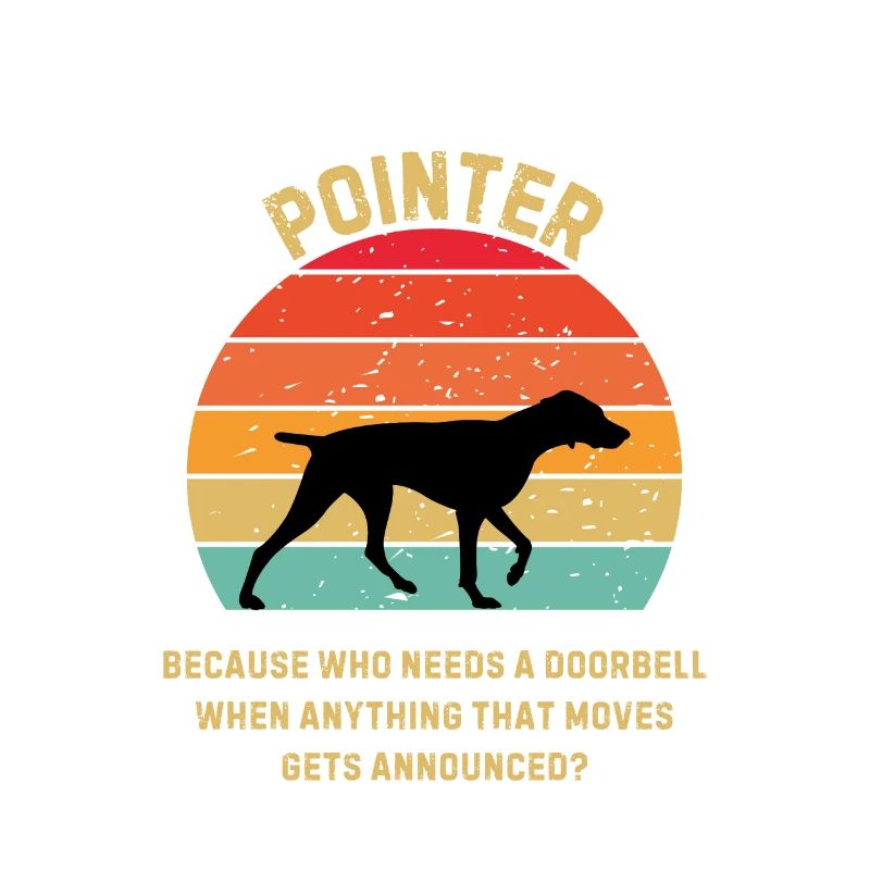 Pointer Retro Sunset