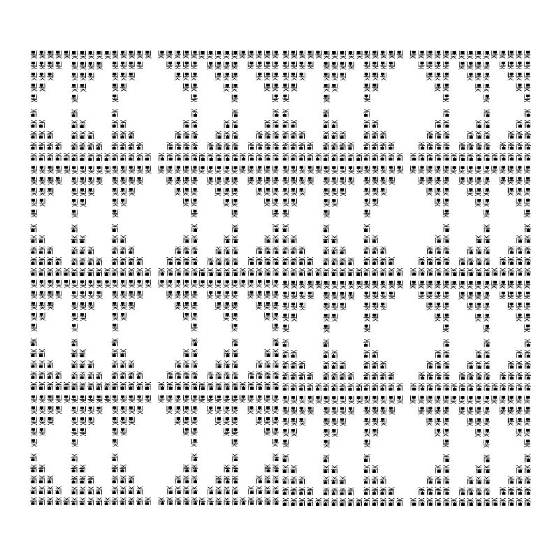 Unique D-pattern