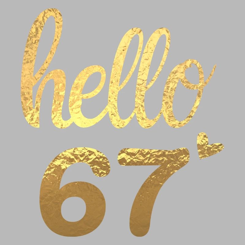 Hello 67 doré