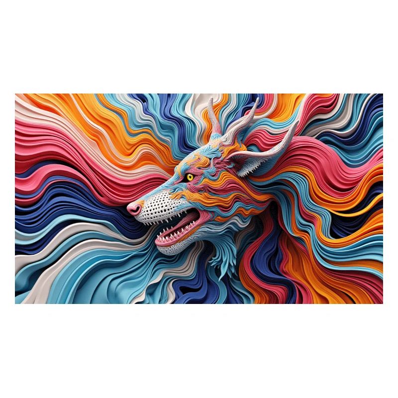 Create A Print In 3D Hyper Realistic