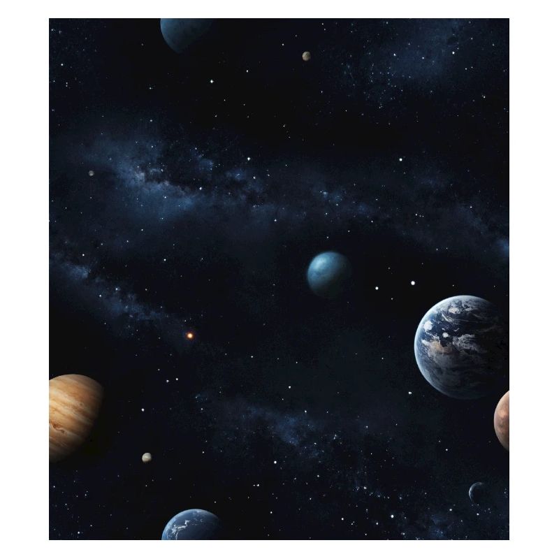 Planets in space