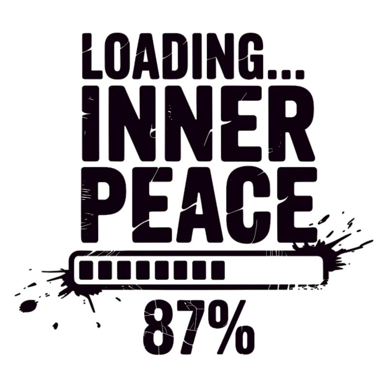 Loading Inner Peace - Sarcasm Stress Shirt