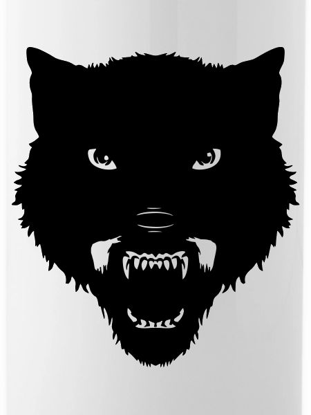schwarzer Wolfskopf