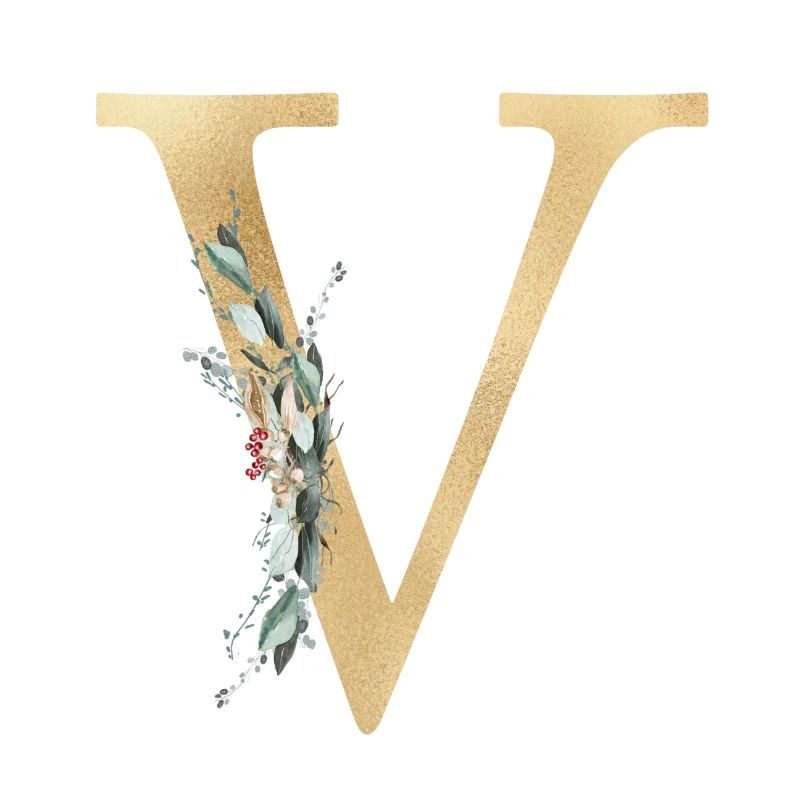 Customizable Monogram V