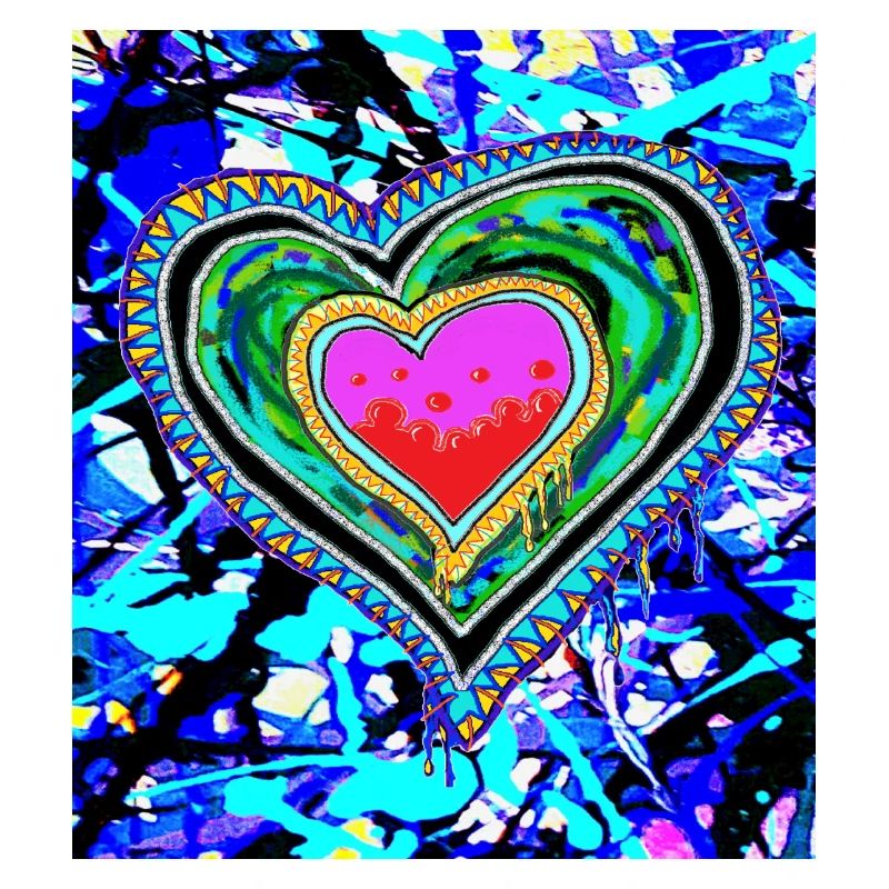 Heart Love spray paint graffiti cool