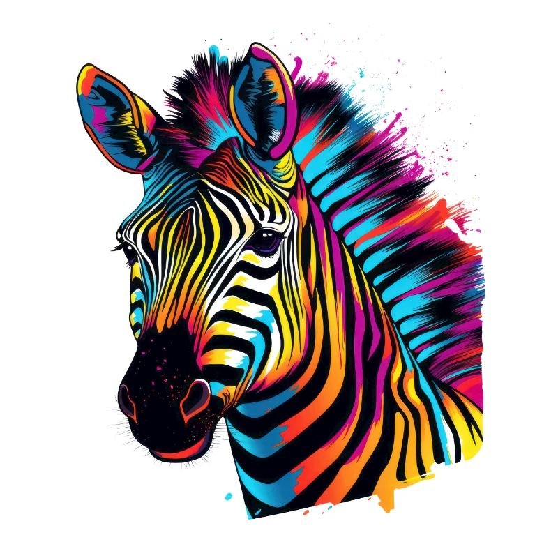 zebra bunt