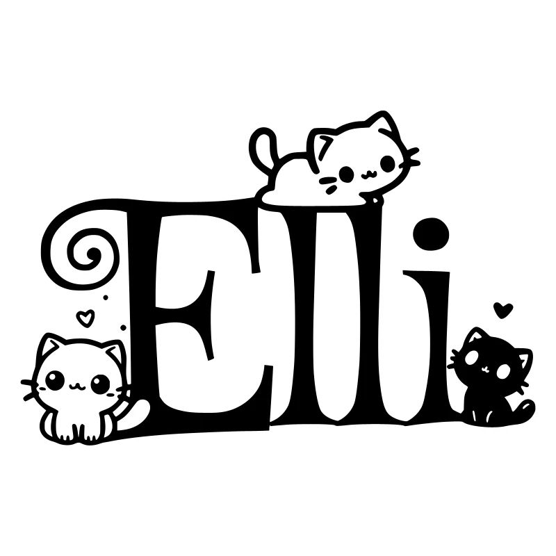 Elli nom Prénom Nom du chaton