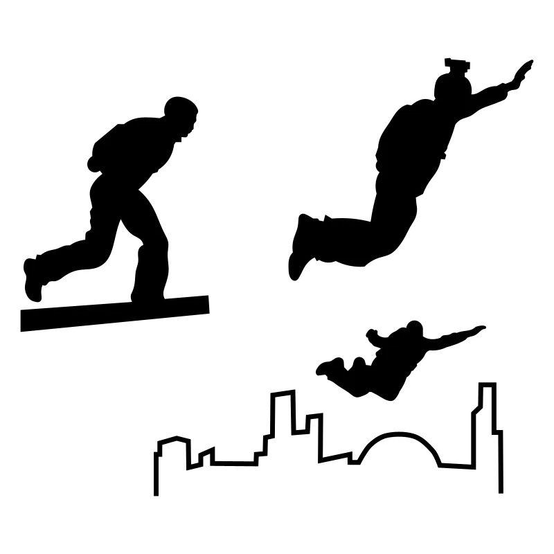 BASE jumping