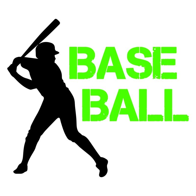 Baseball Neon Grunge Font