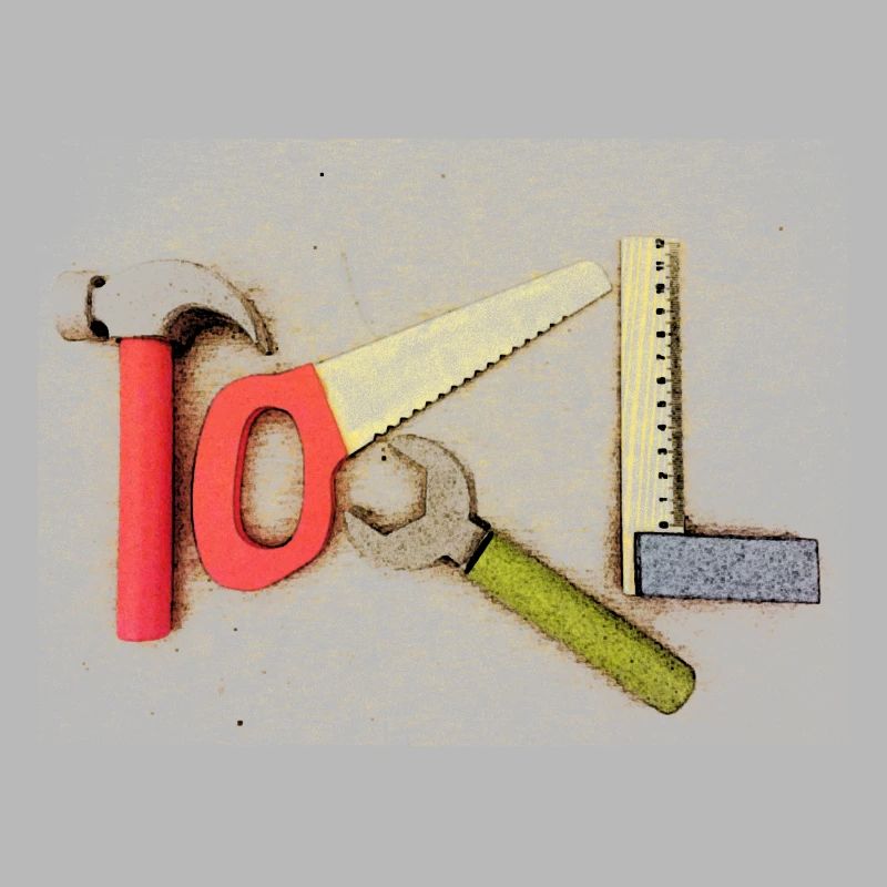 Hammer Tool Tool Design pour couleurs vives