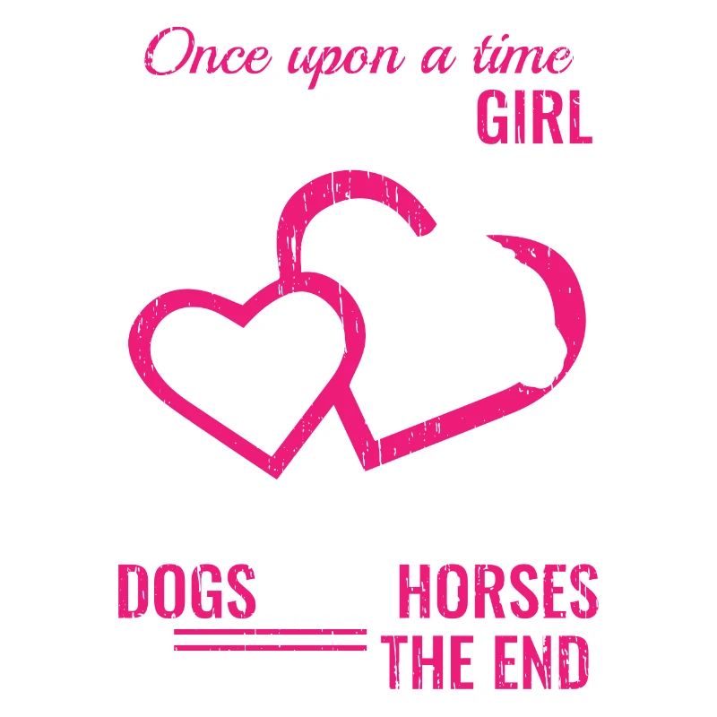 "Es war einmal ein Mädchen, das Hunde und Pferde