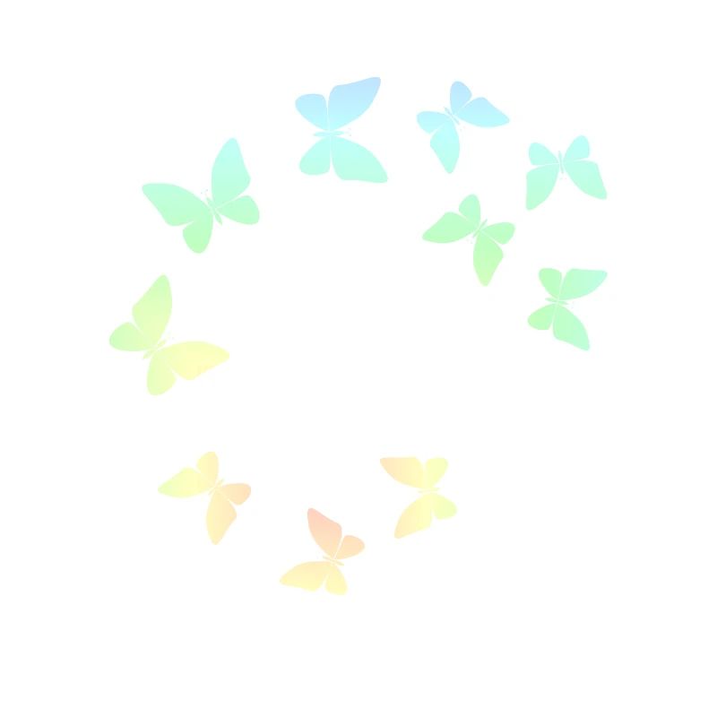 Firseur coiffeuse Ciseaux papillons