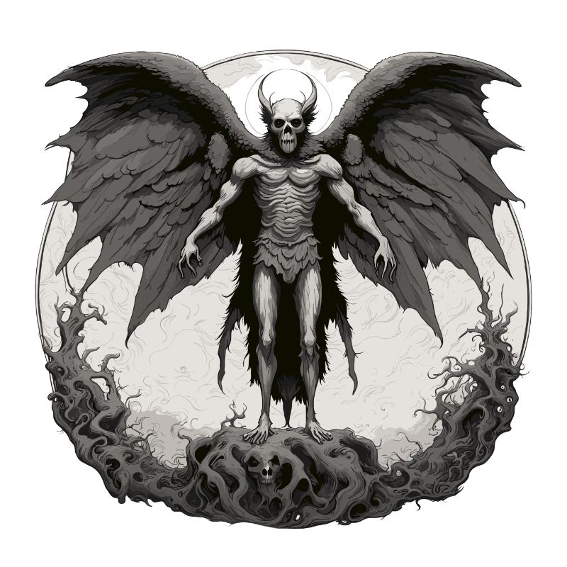 Mothman / Moth / Insect / Mythical Creature / Flutter