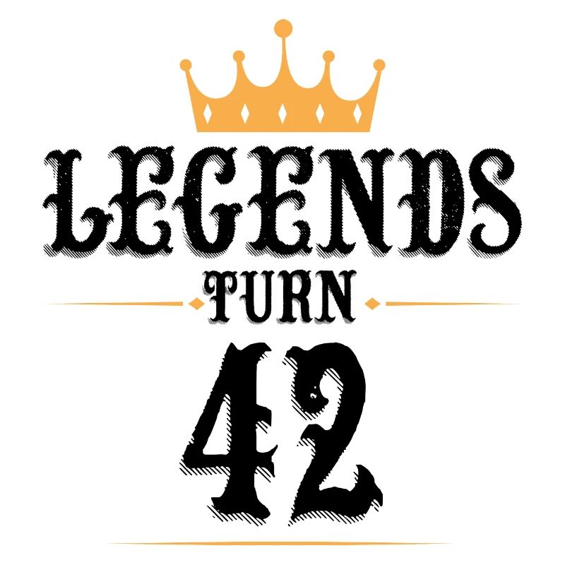 42 Geburtstag, Legenden werden 42