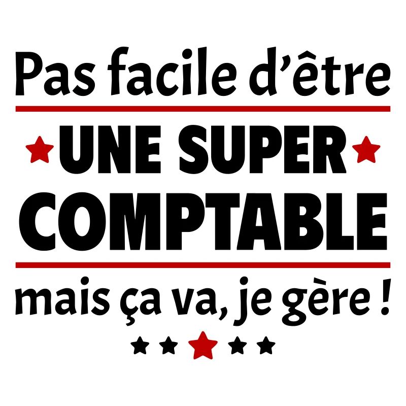 Pas facile d'être une super comptable, cadeau noël