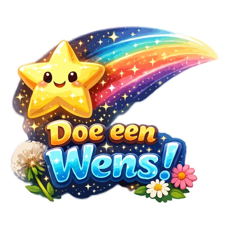 Wunschstern und Regenbogenblüte