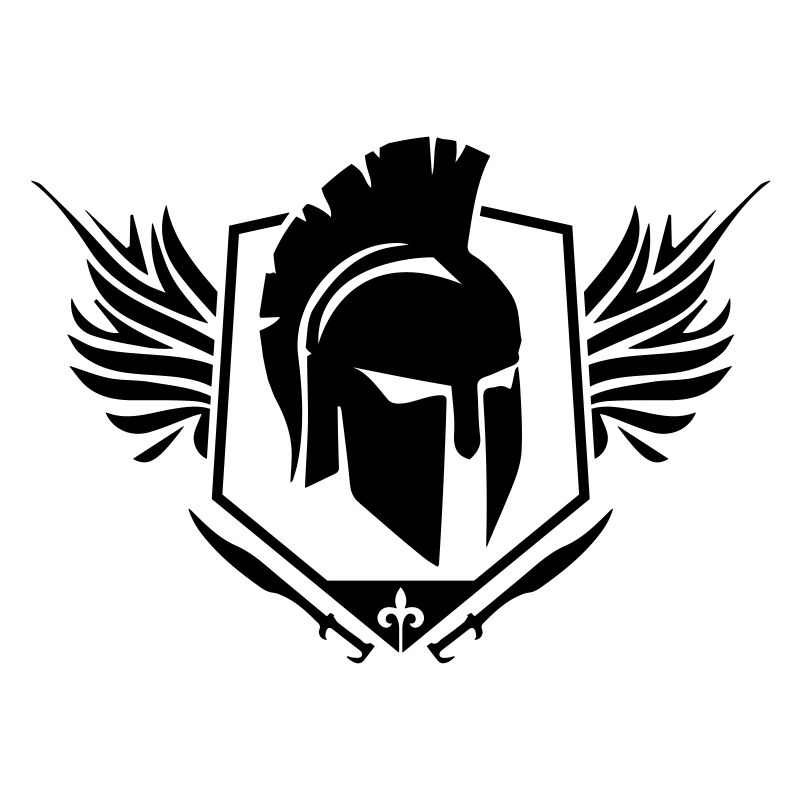 spartan helm wappen