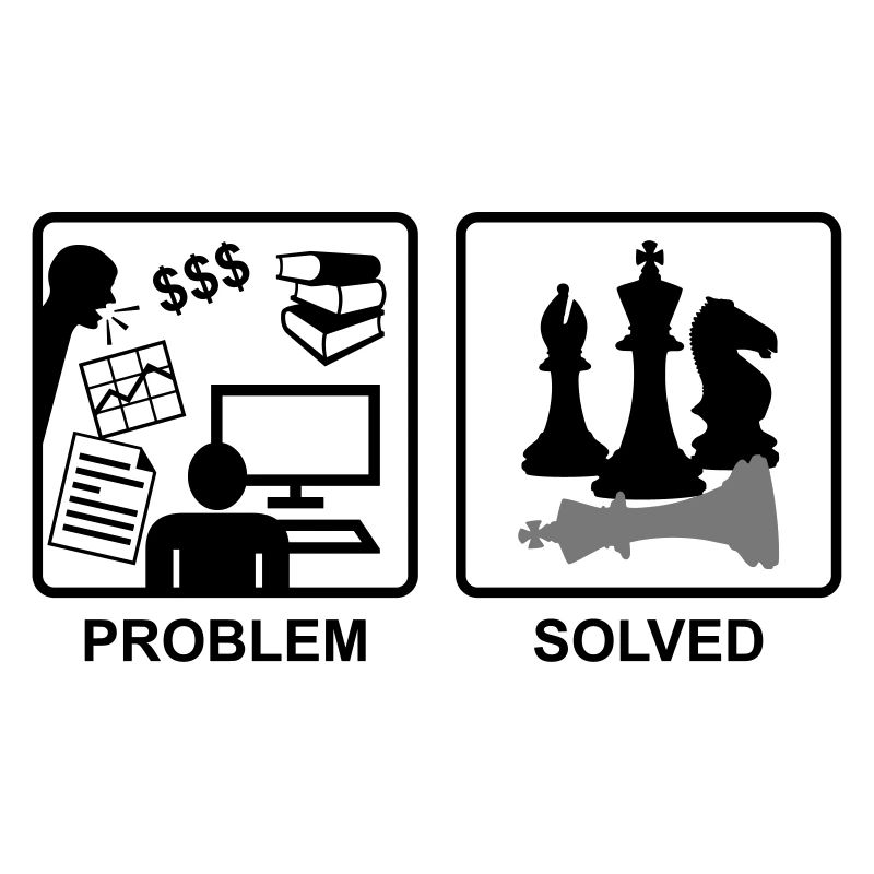 Chess solves problems