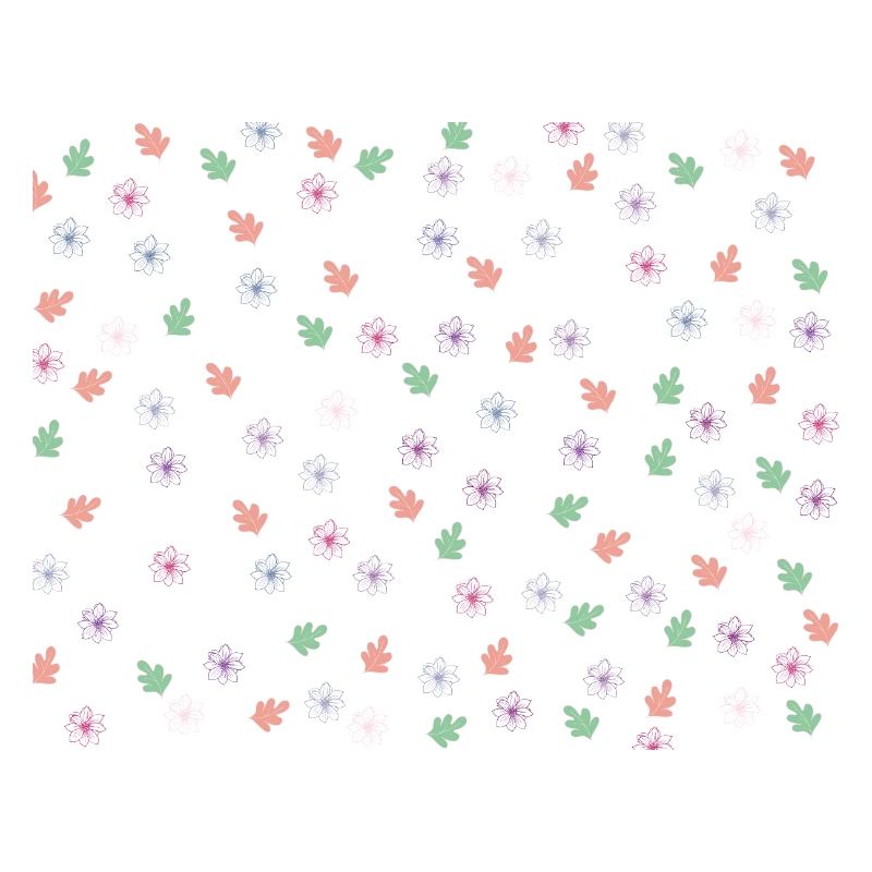 Flower & Leaf Pattern