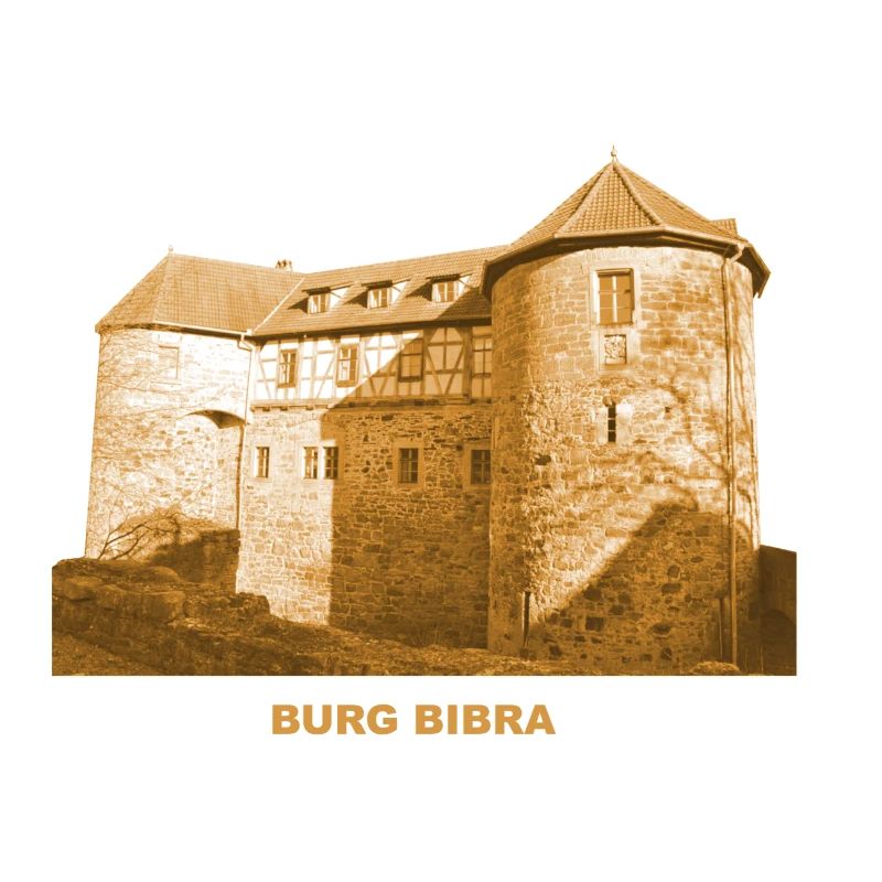 Bibra Castle Grabfeld Thuringia Wasserburg
