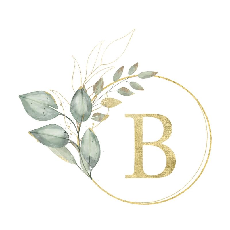 Customizable Monogram B
