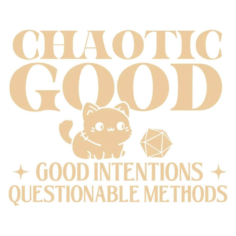 Chaotic Good Good Intentions RPG Alignment Humor
