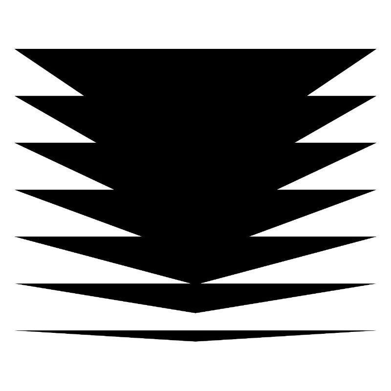 Conception des triangles noirs