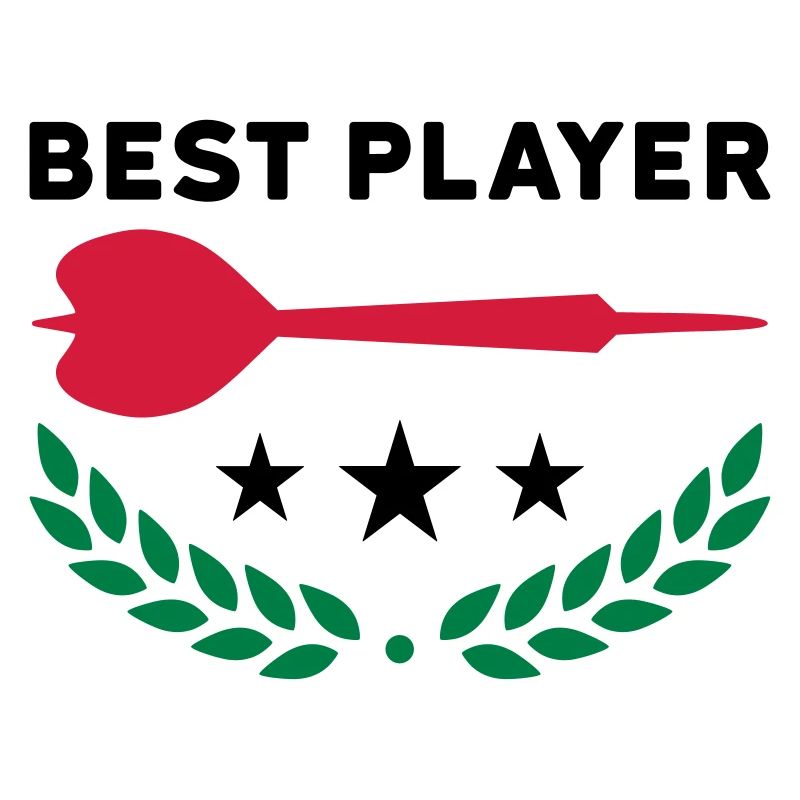 Best player (dart, three stars, laurel wreath)