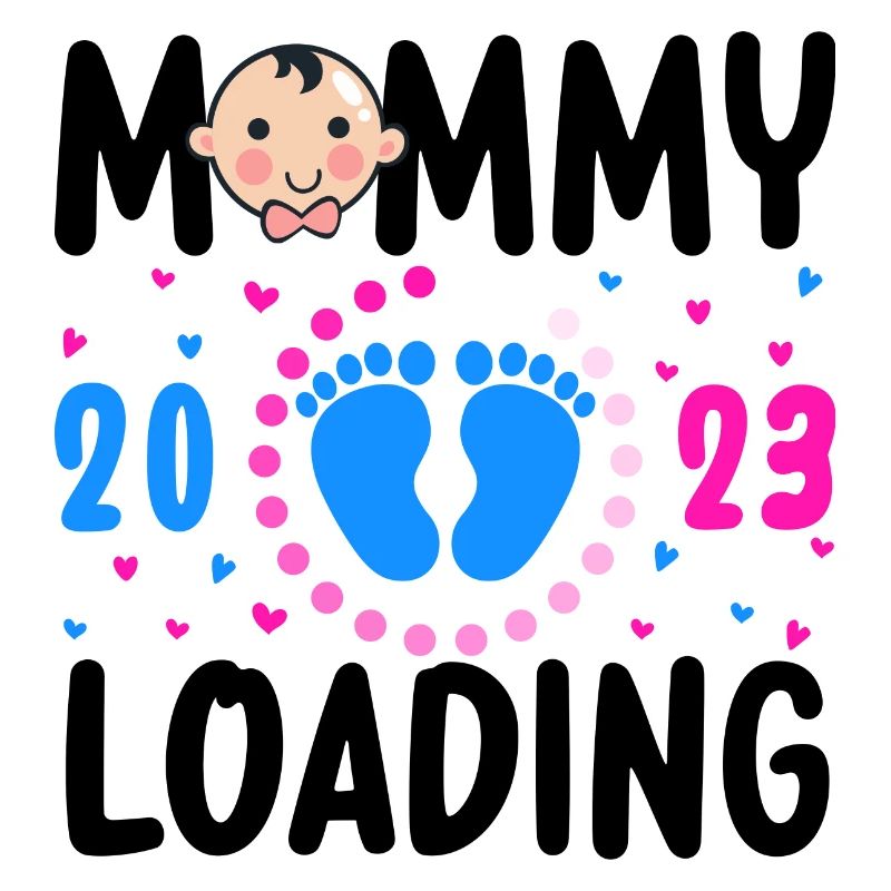 Mama loading 2023, werdende Mutter 2023